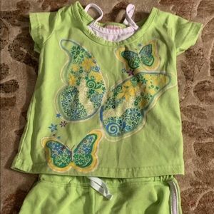 Girls Two Piece Summer Outfit -size 3